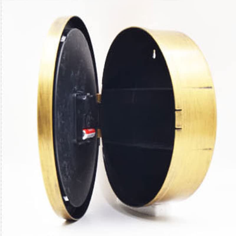 Reloj de pared vintage con compartimento oculto y diseño retro miniatura 6