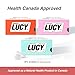 LUCY™ Nicotine Gum 2mg, 30 Count, Pomegranate, Cinnamon, Wintergreen - Canada NPN# 80120060 - NRT Stop Smoking Aid, Reduce Withdrawal Symptoms & Cravings
