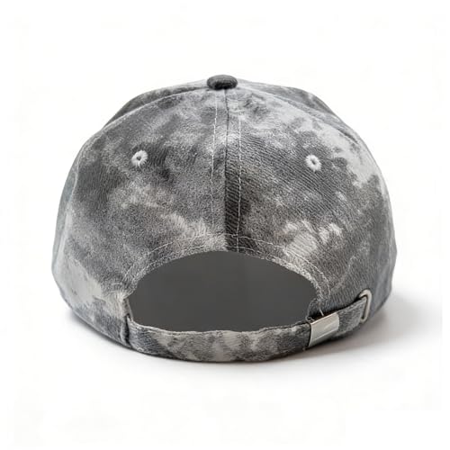 Gorra beisbol unisex con diseño tie-dye ajustable miniatura 6