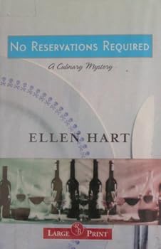 Hardcover No Reservations Required: A Culinary Mystery Book