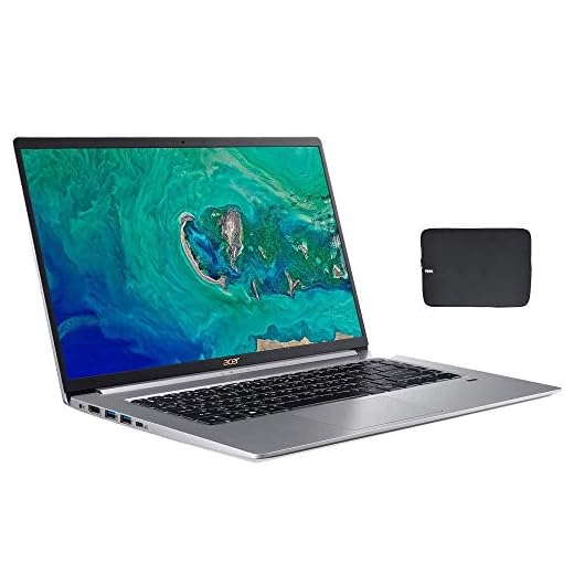 Acer Swift 5 Ultra-Thin & Lightweight Laptop 15.6” FHD IPS Touch Display in a thin .23” bezel, 8th Gen Intel Core i7-8565U, 16GB DDR4, 512GB PCIe NVMe SSD, Back-lit Keyboard, Windows 10 SF515-51T-73TY