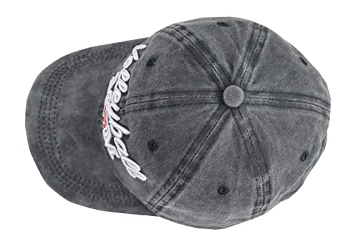 Gorra de béisbol para mujer ajustable y bordada miniatura 4