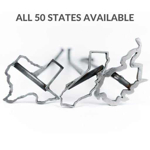50 States of America Rustic Branding Irons - Individual Brand - BBQ, Crafts, Woodworking Projects - The Heritage Forge