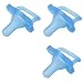 Dr. Brown’s HappyPaci 100% Silicone Pacifier, 0m+, Blue, 3 Count