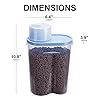 Pet Food Storage with Measuring Cup
