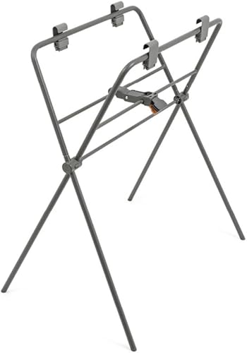 Stokke Flexi - Soporte de baño, color gris, hecho para adaptarse a la bañera plegable Stokke Flexi, ligero y fácil de almacenar, cómodo, seguro y