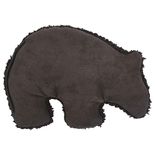 West Paw Big Sky Grizzly Squeaky Plush Dog Toy – Soft Toys For Dogs, Puppies – Machine Wash, Durable Fabric – Moderate Pet Play Toys – Chocolate, Large #TOP2