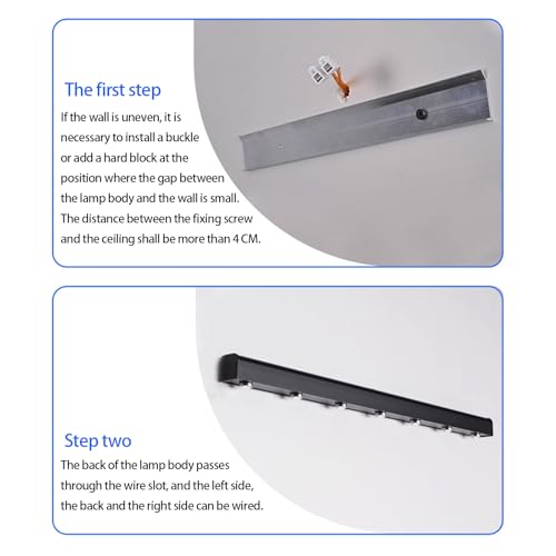 Applique LED extérieur longue pour illuminer votre jardin et entrée de villa