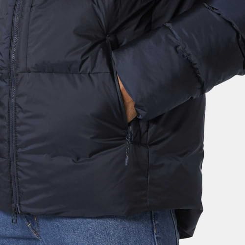 Helly Hansen Para Hombre. 54514 Parka Active Winter Marino (M), Casual, Poliamida - 6