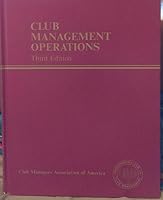 Club Management Operations 0840350244 Book Cover
