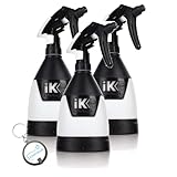 Lumintrail iK Sprayers Multi TR Mini 360 - Trigger Sprayer; for Car Detailing; Ergonomic Comfort Grip; 360 Degree (0.6 Liters) (3-Pack, 5-Pack & 12-Pack) Bundle with Keychain (3)