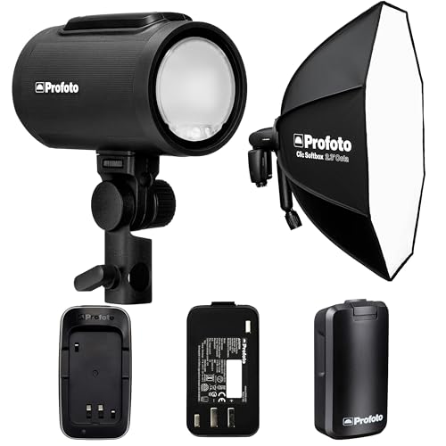 Profoto A2 Monolight Professional Lighting Bundle with Softbox and Battery