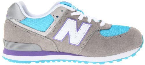 Image of New Balance Kids 574 New-b V2 Familiar Ground Hook and Loop Sneaker