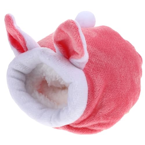 Generico Piccola Cuccia Per Animali Letti Per Cani Lettino Per Cani Rilassante Lettiera Per Gerbilli Accessori Per Topi Da Compagnia Cavia Letto Per Criceto Borsa Per Gatti Gabbia Rosa