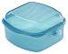 Produktbild Rotho Funbox Vesperdose 0.45 l, Kunststoff (BPA-frei), blau, 0.45 Liter (11,5 x 11 x 6,5 cm)