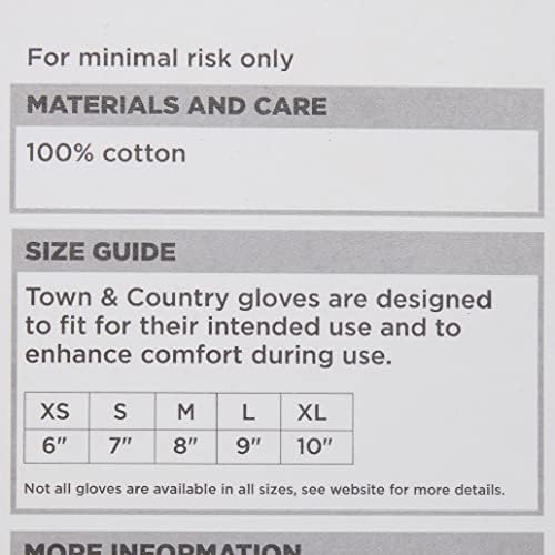 Town & Country TGL207 Aquasure Jersey Ladies Gloves, Assorted Color