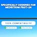 Medistrom Pilot-24 Lite Cable Kit Compatible with AirSense 11 CPAP Machine – CPAP Power Cord, Replacement Cord for CPAP Machines, Adapter, CPAP Accessories
