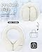 Senker Fashion Ear Muffs Gloves for Winter Women, Foldable Earmuffs Faux Furry Soft Ear Warmer Covers Headband Cold Weather