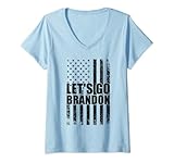 Photo Gallery donna lets go biden divertente brandon imp.each 46 anti-biden usa flag maglietta con collo a v Photo Gallery donna lets go biden divertente brandon imp.each 46 anti-biden usa flag maglietta con collo a v