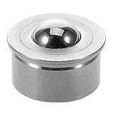 PRETYZOOM Heavy Duty Universal Steel Ball Transfer Unit with 440c Steel Balls and Metric Spring Loaded for Industrial Material Handling and Transmission Equipment