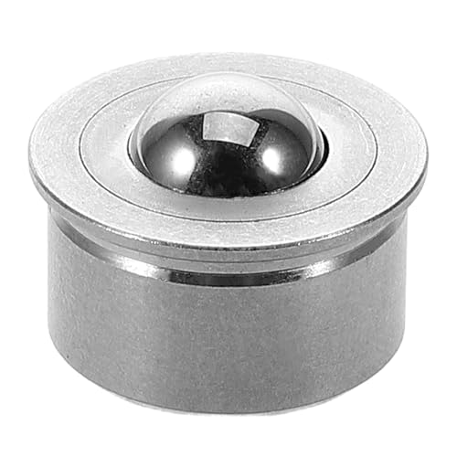 PRETYZOOM Heavy Duty Universal Steel Ball Transfer Unit with 440c Steel Balls and Metric Spring Loaded for Industrial Material Handling and Transmission Equipment