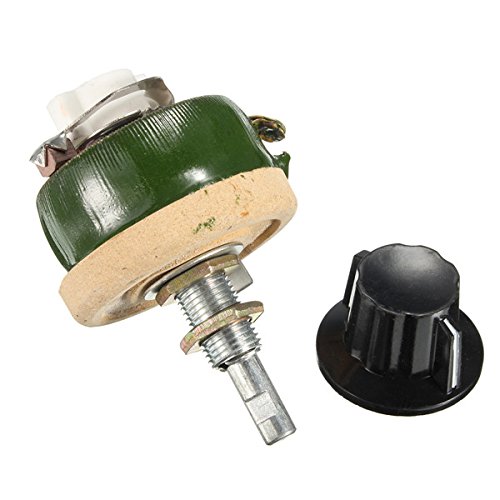 TuToy 25W 300 Ohm 70X43Mm ??Hochleistungs-Drahtpotentiometer Rheostat Variabler Widerstand
