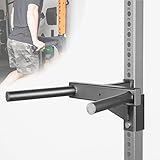 squat rack accessori, heavy duty fitness dip bar attacco per allena tutto il corpo, palestra o palestra di casa (size : 26mm aperture)