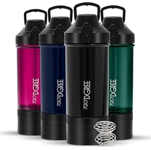720°DGREE uberShaker Protein Shaker mit Pulverfach