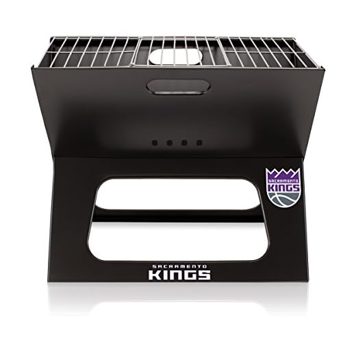 NBA Sacramento Kings X-Grill Portable Charcoal