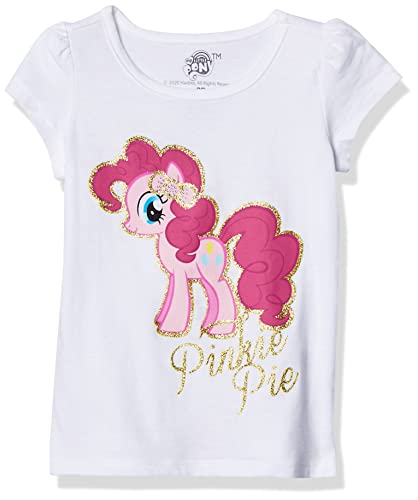 My Little Pony Girls' Mlp Pinkie Pie Short-Sleeved Puff Tee