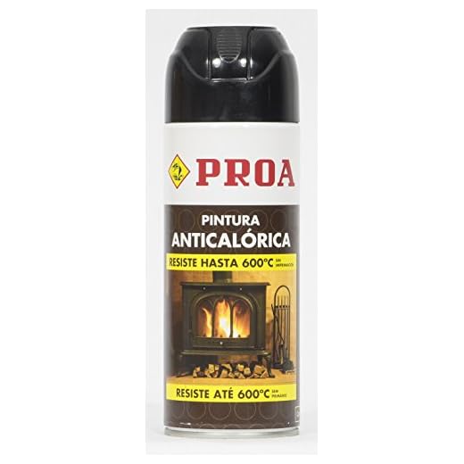 PROA SPRAY Anticalórico negro 600º. 400ML