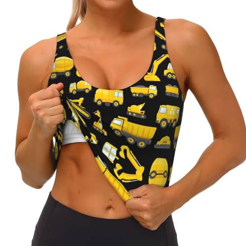 Women's Summer U-Shaped Back Yoga Bra Athletic Vest Outfit4