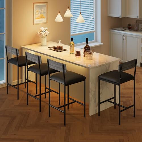Ensemble table et chaises pour studio avec rangements latéraux intégrés Garvee - 6