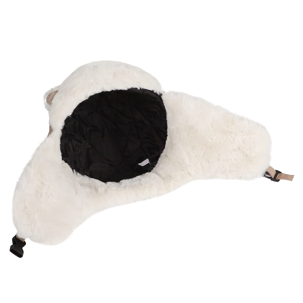 ITODA Enfants Chapka Chapeau d'hiver avec Oreillette Protéger Oreilles Bonnet d'aviateur Russe en Velours Casquette Épais Thermique Chapeau de Ski Extérieur pour Filles et Garçons 6-14 Ans