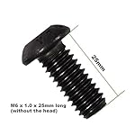 CROSSDESIGN-Panel-Torx-Screw-and-Flat-Nut-Set-of-6-Compatible-with-Polaris-Ranger-RZR-General-Body