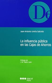 Paperback La influencia pública en las cajas de ahorros [Spanish] Book