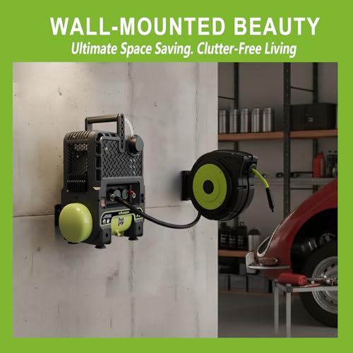 HASIENDA Wall-Mount Air Compressor