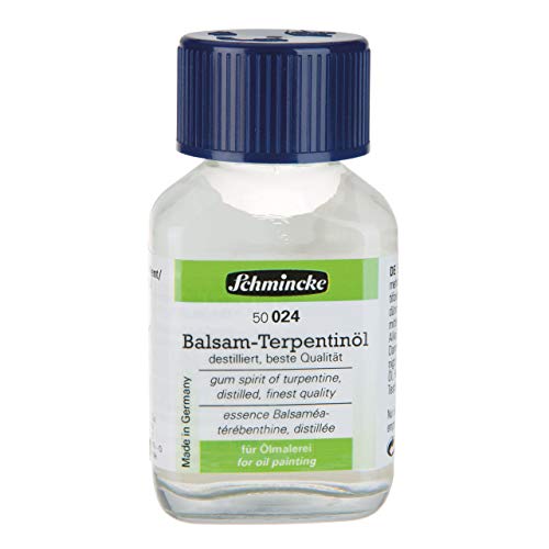 Schmincke – gasolina balsaméa-térébenthine destilada – 60 ml