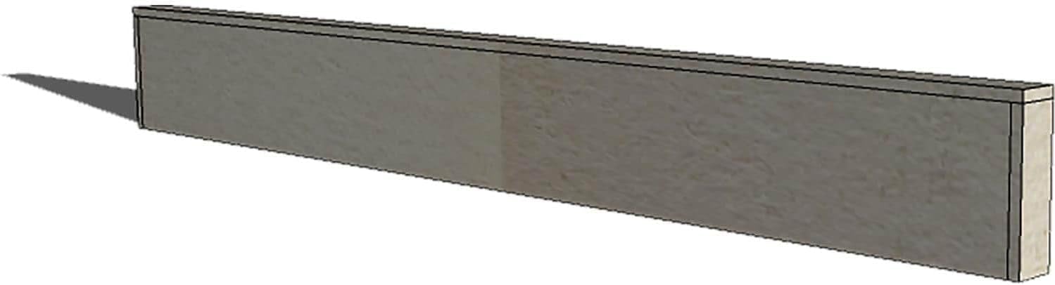 Universal 12-Inch Ready to Finish Backsplash