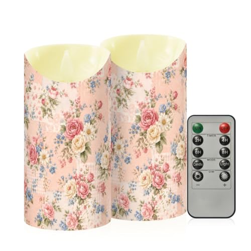 Velas de rosas LED a pilas el regalo de decoración perfecto