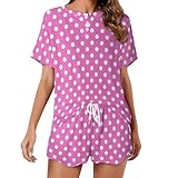 Utilisation à la maison, en voyage et à la plage : conçu pour se détendre, dormir, yoga, vacances et journées à la plage, adapté aux vêtements de vacances de plage rose vif pour femme, tenues de vacances pour femmes, tenues de voyage pour femmes et tenues d'été pour femmes
