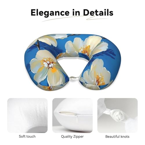 Almohada Espuma Viscoelástica Tamaño Único de Viaje miniatura 5