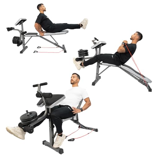 Banco Supino Regulável Cadeira Extensora e Scott Yangfit