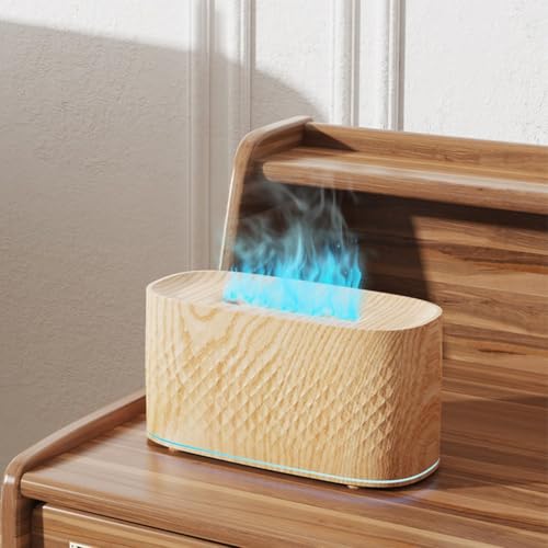 Difusor aromático eléctrico con luces nocturnas y apagado auto miniatura 4