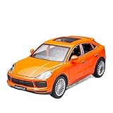 Merkmale: Die Tür kann geöffnet werden und die Innenausstattung ist proportional für Originalauto. Das Armaturenbrett, die Bremsen, die Gaspedale und die Sitze bestehen alle aus präzisen Formen. Es ist ein einfaches Spielzeug, das Kinder bedienen können, indem sie es nach hinten ziehen und nach vorne schieben
