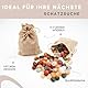 Milaboo® Edelsteine für Kinder im Jutebeutel 250g – ca. 20 hochwertige Trommelsteine in Verschiedene Größen – Perfekt für Kindergeburtstage und Schatzsuchen (2-3 cm)