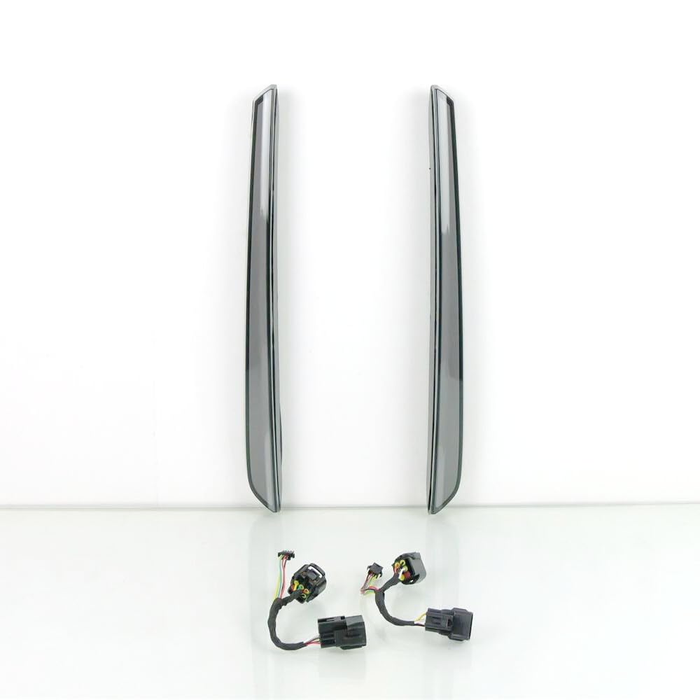 July King LED Light Guide Rear Column Brake Lights for Toyota Land Cruiser LC250 2024 2025, Non-destructive Installation, Start Scan, Night DRL + Brake Light +Streamer Turn Signals