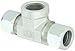 Eaton Weatherhead Carbon Steel Flareless 7000 Series Ermeto Tube Fitting, Branch Tee, 1/2" NPT Female x 5/8" Tube OD