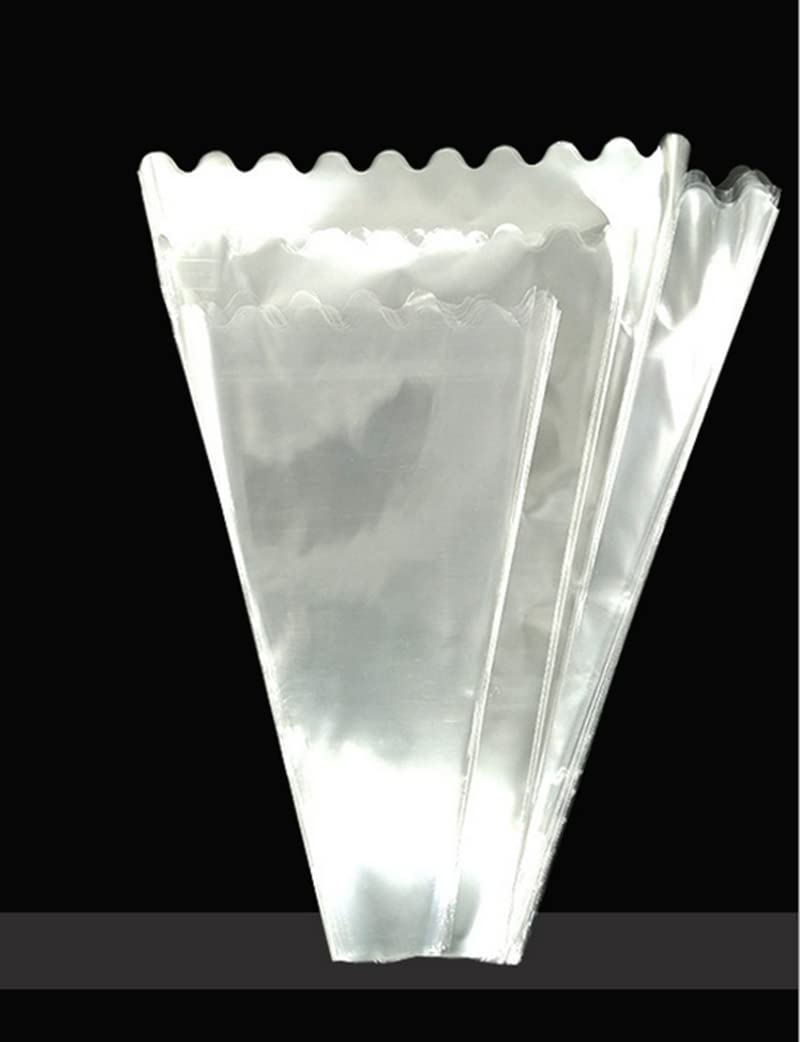 Lot De 100 Pochettes Transparentes Pour Bouquets De Fleurs