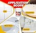 Tub and Tile Refinishing Kit, 17.6oz Tub Refinishing Kit with Complete Tools and Hardener, Tile Paint for Bathtub, Countertop, Sink, Floor, Wall, Kitchen, Gloss White, Waterproof ＆ Voc Free